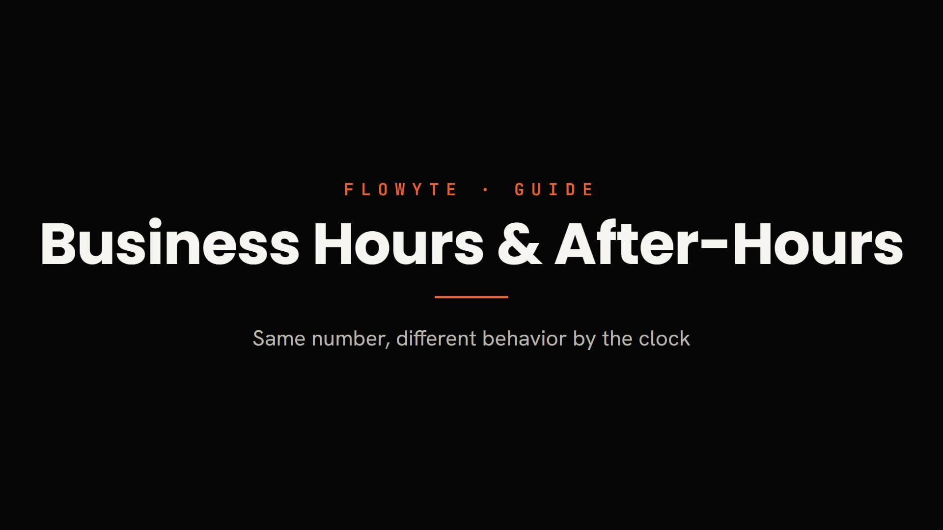Set Business Hours So Your AI Answering Service Works After Hours