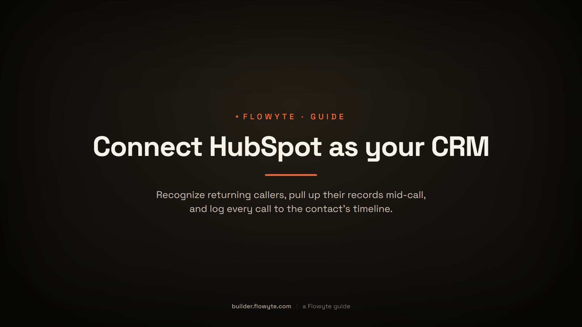 Connect HubSpot to Your AI Phone Agent