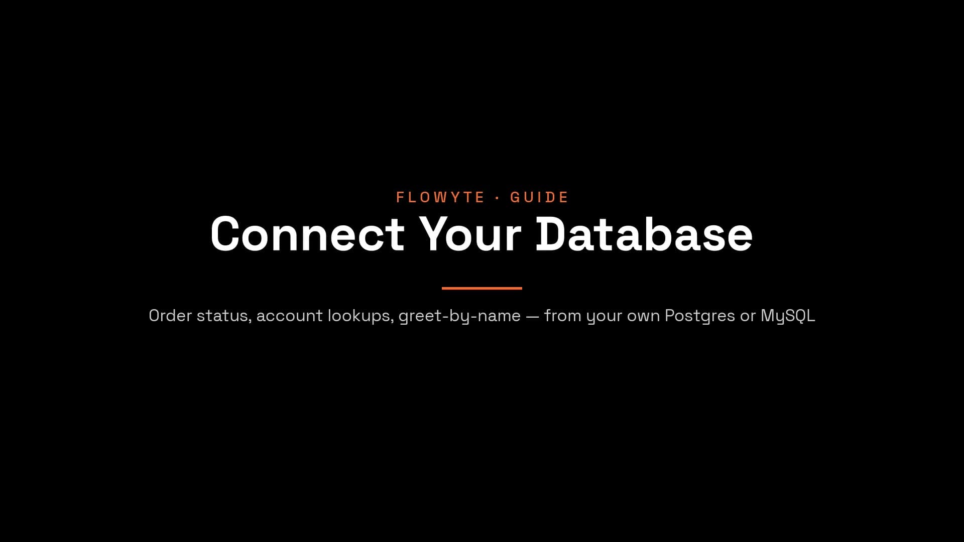 Connect Your AI Phone Agent to Your Database